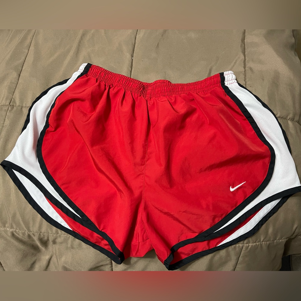 Women’s Nike Dri-FIT Red Shorts - Medium